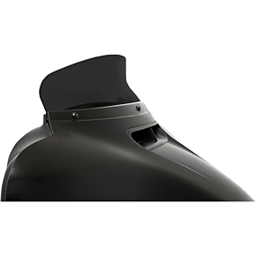 Memphis Shades Spoiler Windshield - 4.5" - Dark Black Smoke - FLH '14+ MEP84610
