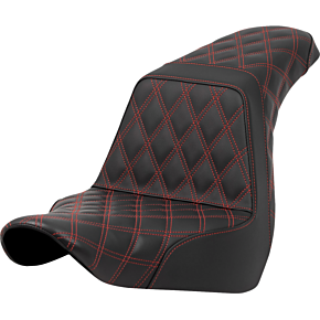 Step-Up Seat - Full Lattice Stitch - Red Stitch - FXLR/FLSB '18-'21 818-29-17504