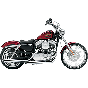 Slashcut Mufflers - Chrome - '12-'13 XL1200V 6032