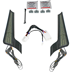 Fascia LED Light Panels - Black/Smoke CD-FASCIA-HD-SB