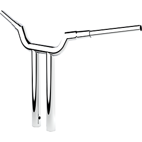 Handlebar - Valley - T-Bar - 16" - Chrome LA-7344-16