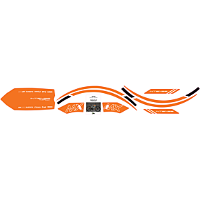 Graphics Kit for Tazer MX - Orange 10-80-100-OR