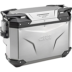 Outback Evo Side Case - Right - 33 Liter - Silver OBKES33ARA