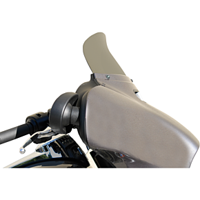 Wind Vest Windshield - Dark Smoke - 7" 65-7040