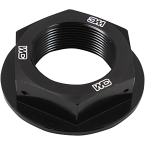 Works Connection Steering Stem Nut - Black - Yamaha 24-370