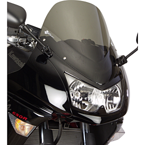 Zero Gravity Double Bubble Windscreen - Smoke - Ninja 650