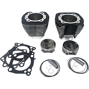 Cylinder Kit - 124" - Black with Highlighted Fins RP201-140TM