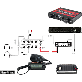 Intercom/Headset Kit - 2-Seat - Beige NIO232PK