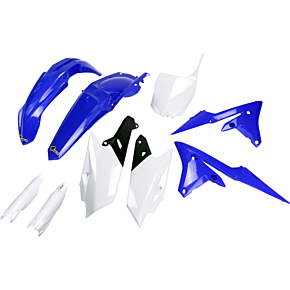 Body Kit - '18 OEM Blue/White/Black - Yamaha - YZ '14-'18 YAKIT318F@999K
