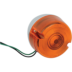 Chris Products Rear Turn Signal Assembly - Amber - Single Filament 8410A