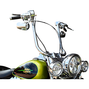 Klock Werks Handlebar - Klip Hanger - 19" - Chrome KWH-02-0590-C