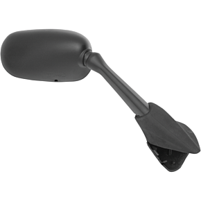 Parts Unlimited Mirror - Black - Right - 0640-0338
