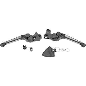 Powerstands Racing Lever Set - Anthem - Harley Davidson - Contrast 12-00651-31