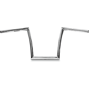 Todds Cycle Handlebar - Strip - Fat Bobber - 1-1/4" - 14" Rise - Chrome 0601-3132