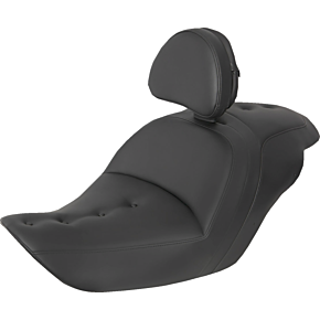 Roadsofa™ Pillow Top Seat - With Backrest - Black H23-20-181BR