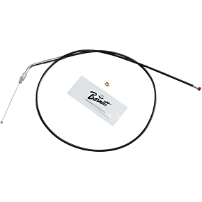 Throttle Cable - +6" - Black 101-30-30024-06