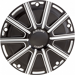 10-Gauge Derby Cover - Black - Touring/Trike 700-002