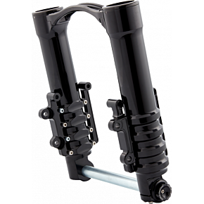 Fork Legs - 49 mm - Black Anodized - For Factory Brake Caliper 120-002