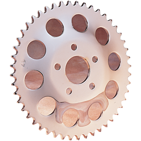 Rear Wheel Sprocket - 49-Tooth - Chrome 1210-0607