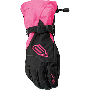 Women's Pivot Gloves - Black/Pink - Large 3341-0431