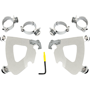 Gauntlet Mounting Kit - Polished - FXD MEK1993