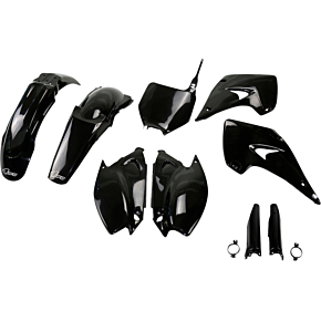 Body Kit - Black - Kawasaki - KX '04-'08 KAKIT201F@001