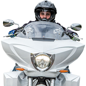 Klock Werks Flare™ Windshield - Clear - Victory KW05-01-0542-C