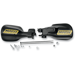 Moose Racing Black Handguards for Kawasaki