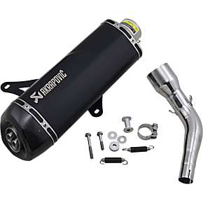 Muffler - Black - Stainless Steel - GTS/GTV S-VE3SO9-HRSSBL