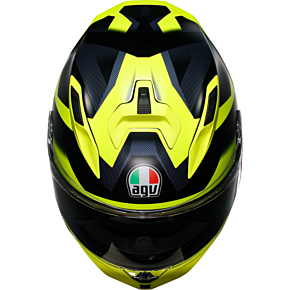 K7 Helmet - Glimpse - Matte Black/Yellow Fluo - Large 2118399004-006-L