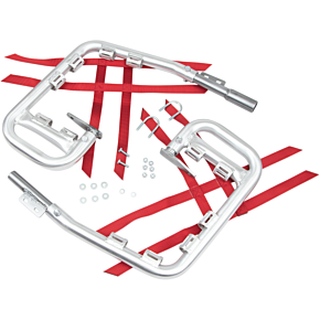 Nerf Bars - TRX90 - Natural/Red 60-2100