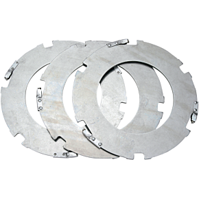 Steel Plate Set with Anti-Rattler - Big Twin '41-'67 095753AC