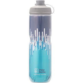 Breakaway® Muck Insulated Bottle- Zipper - Slate Blue/Turquoise - 24 oz. INB24OZ08MG
