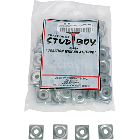 Backer Plates - Aluminum - 5/16" - 96 Pack 2061-P3