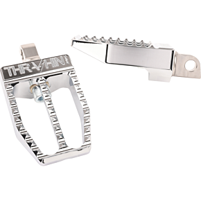 Militant Footpegs - Front/Rear - Chrome TSC-2019-3-D