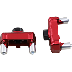 Captive Axle Block Sliders - Red DRCAX-202RD