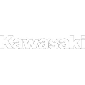 Kawasaki Decal - White - 3' 09-94130