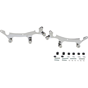Cobra Backrest Mount - Chrome - Chieftain 502-2100