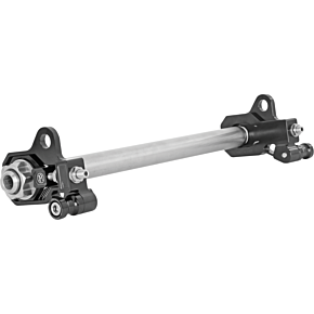 Performance Machine Pm Axle Adjuster Kit - Black - Rear 0117-0028M-B
