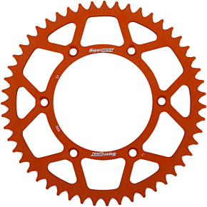 Supersprox Rear Sprocket - Orange - KTM/Husqvarna/Husaberg - 51 Tooth RAL-990-51-ORG