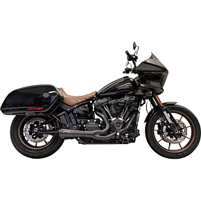 The Ripper Short Road Rage 2-into-1 Exhaust System - Black 1S74B