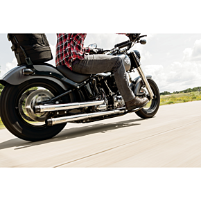 Mustang Seat - Wide Tripper™ Solo - without Backrest - Smooth - Black 76760