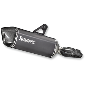Titanium Muffler - Black S-B12SO16-HAABL