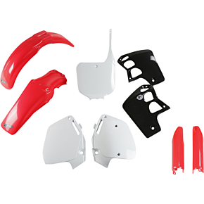 Body Kit - '96/'98-'99 OEM Red/White/Black - Honda - CR '95-'00 HOKIT089F@999