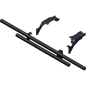 Rear Bumper - Black - Polaris Ranger 1000 102075