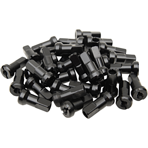 Moose Racing MX1 Nipple Set - Black - 8 Gauge
