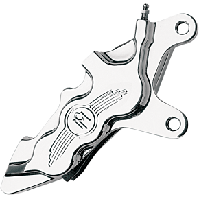 Performance Machine Pm 6 Piston Caliper - 13" - Right - Chrome 0051-2918-CH