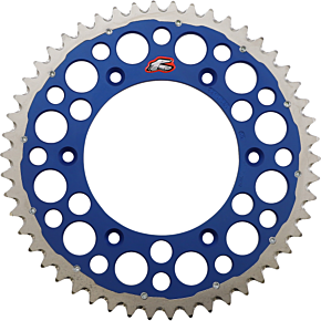 Renthal Twinring™ Rear Sprocket - 50 Tooth - Blue 2240-520-50GPBU
