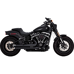Big Shots Staggered Exhaust System - Black 47341