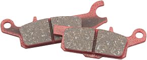 EBC X Series Carbon Graphite Brake Pads and Shoes - YAM GRIZZLY 700 2007 (REAR LEFT)